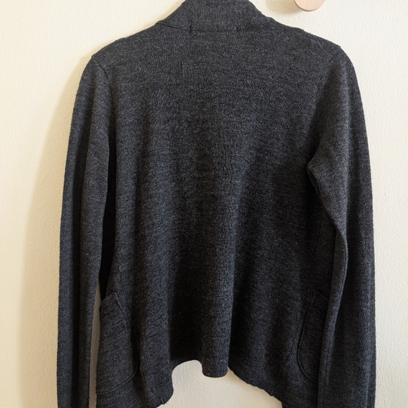45r Gray Wool Cardigan - Unisex - Picture 3 of 3